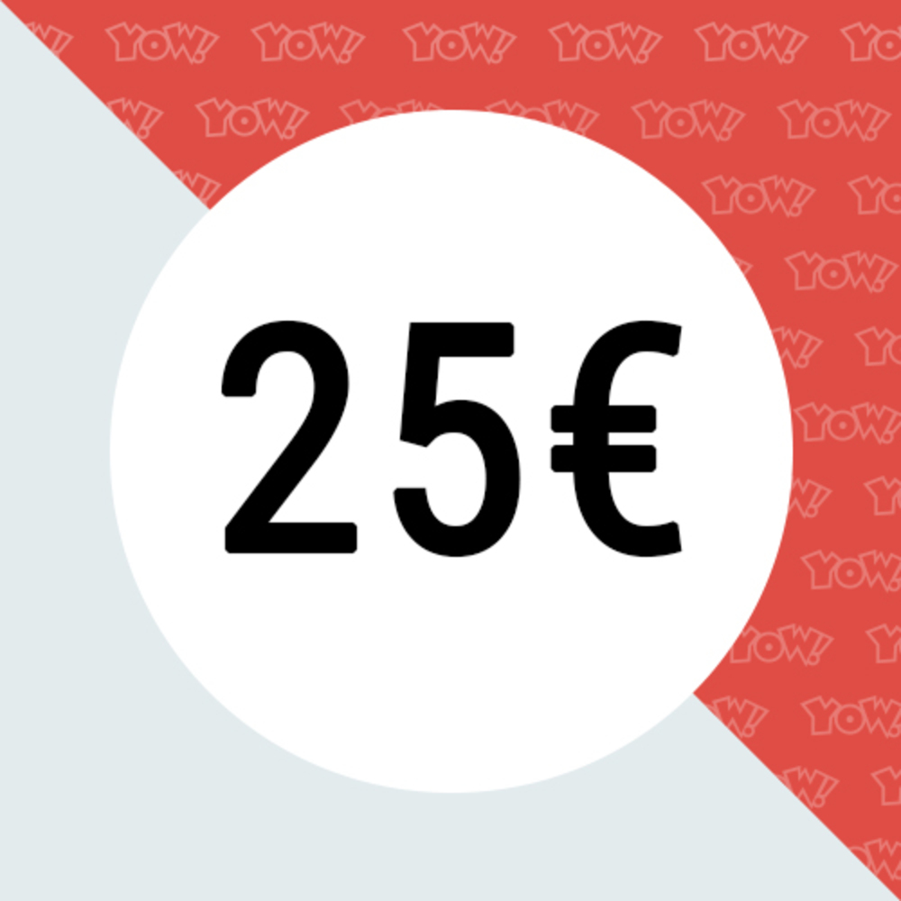 YOW! Einkaufsgutschein im Wert von 25 EUR