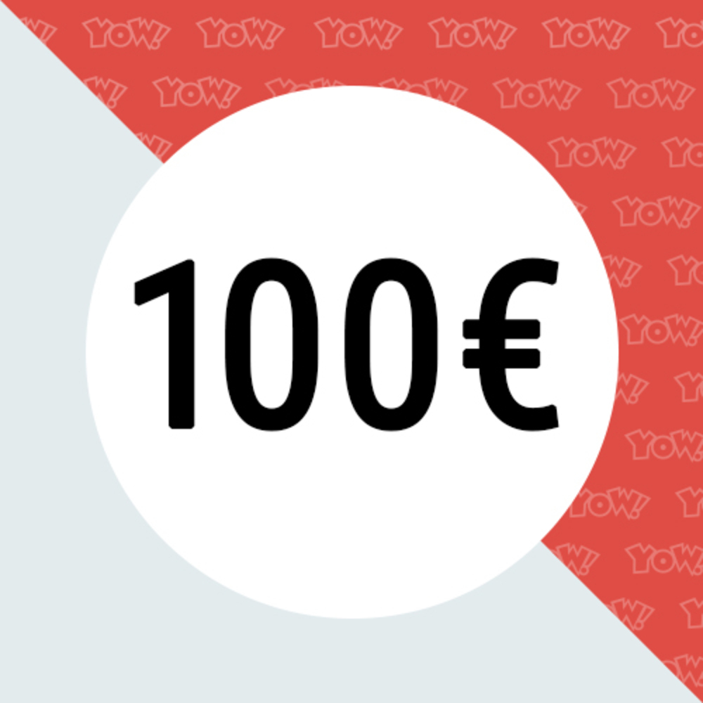 YOW! Einkaufsgutschein im Wert von 100 EUR
