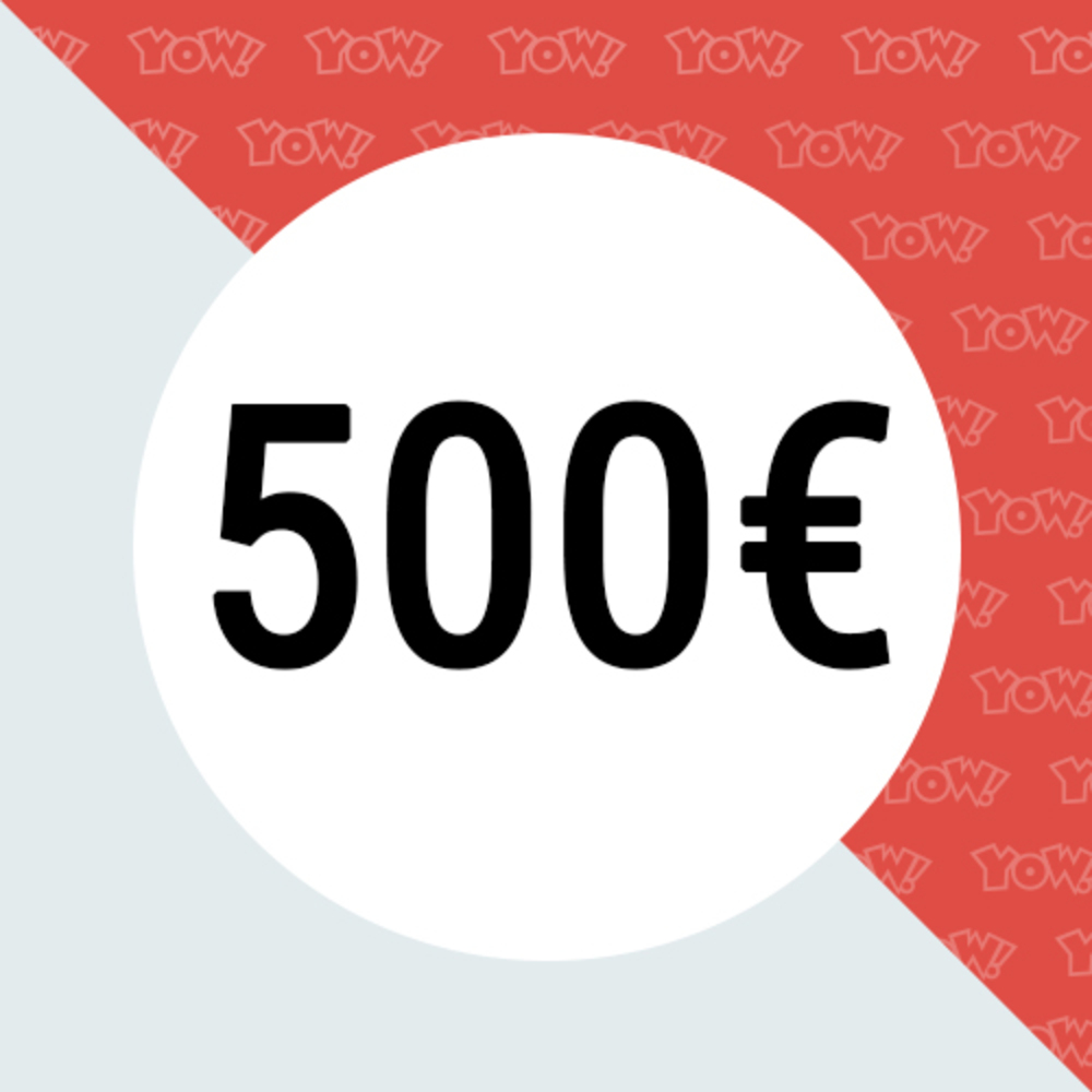 YOW! Buono shopping per un valore di 500 EUR