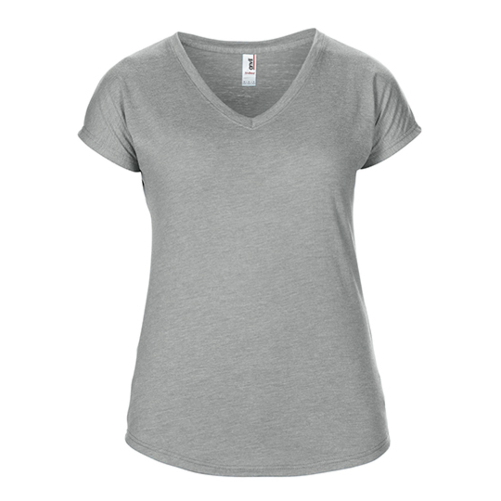 Womens Tri-Blend V-Neck Tee