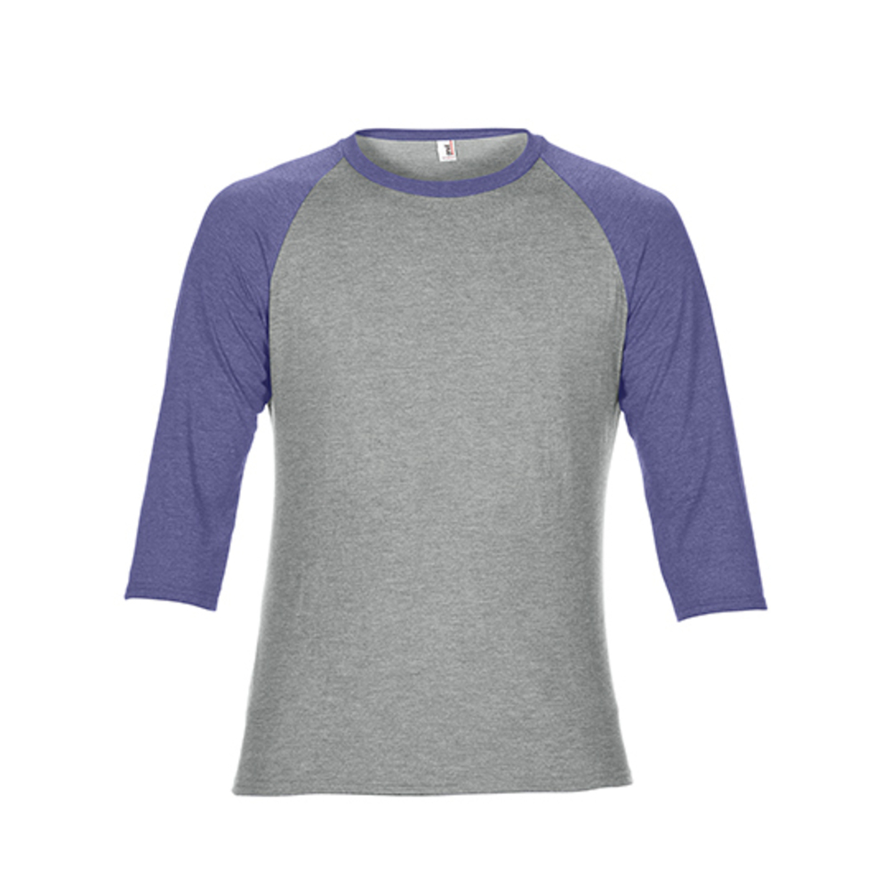 Tri-Blend 3/4 Sleeve Raglan Tee