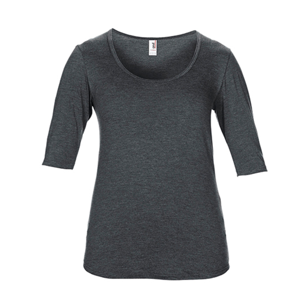 Women’s Tri-Blend Deep Scoop 1/2 Sleeve Tee