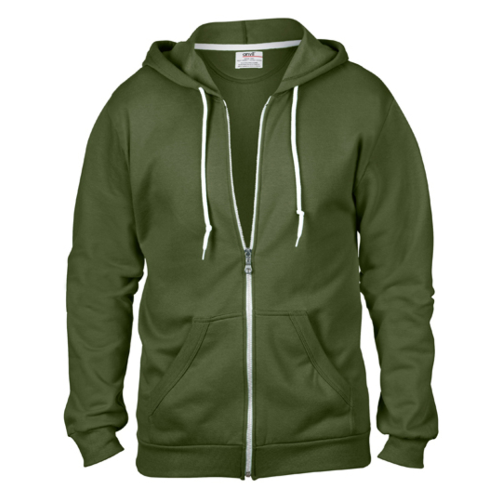 Full Zip Hooded Sweatjacket