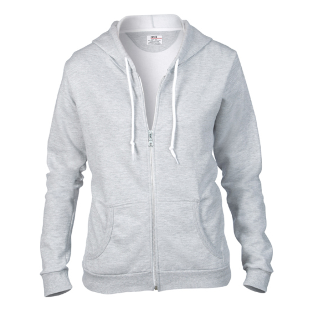 Women´s Full Zip Hooded Sweatjacket
