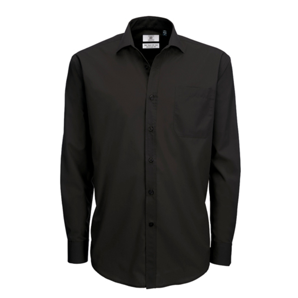 Poplin Shirt Smart Long Sleeve / Men