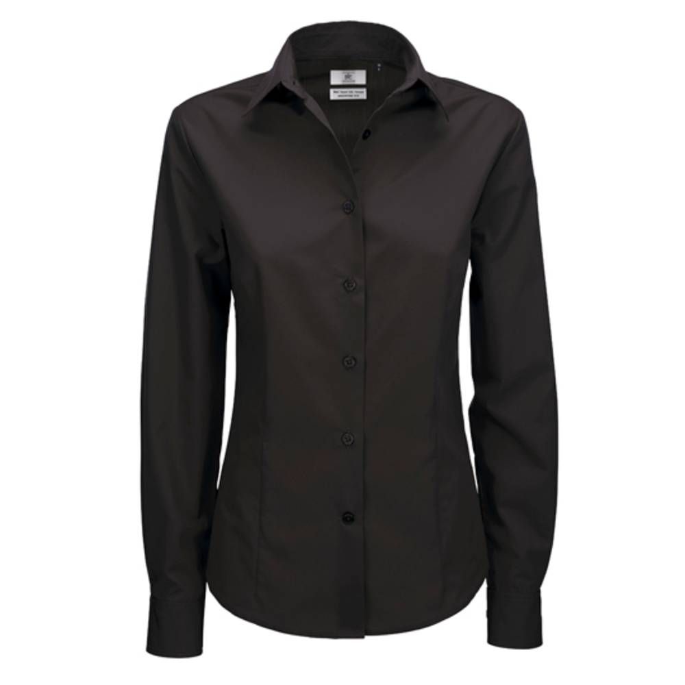 Poplin Shirt Smart Long Sleeve / Women