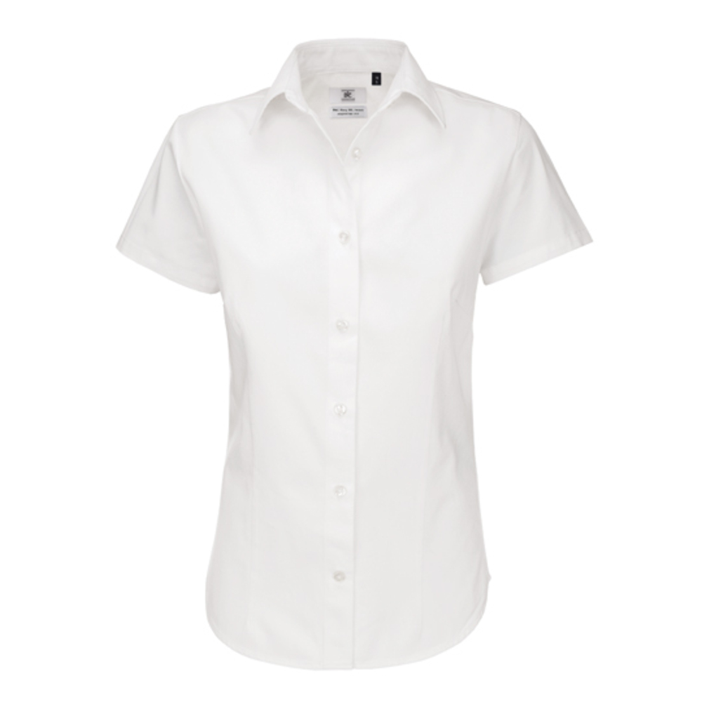 Twill Shirt Sharp Short Sleeve / Women