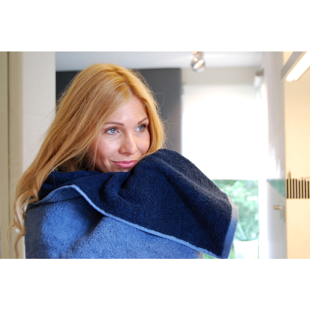 Double-Colour Bath Towel