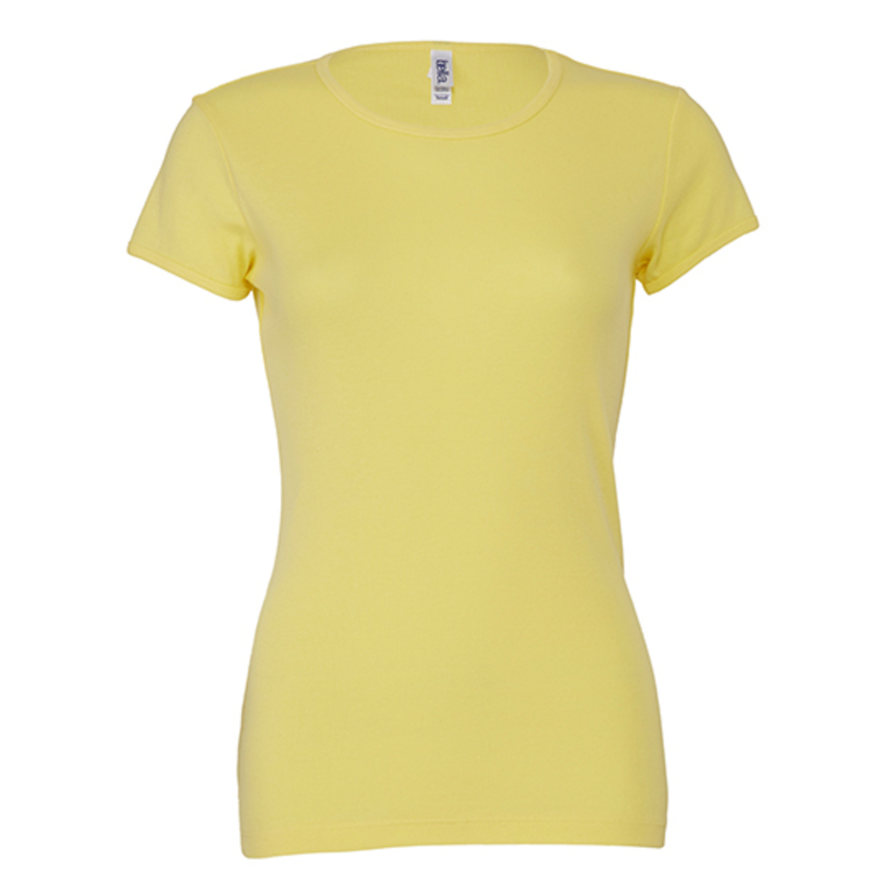 Women´s Baby Rib Crew Neck-T-Shirt