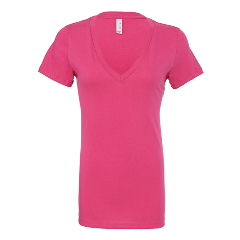 Women´s Jersey Deep V-Neck T-Shirt