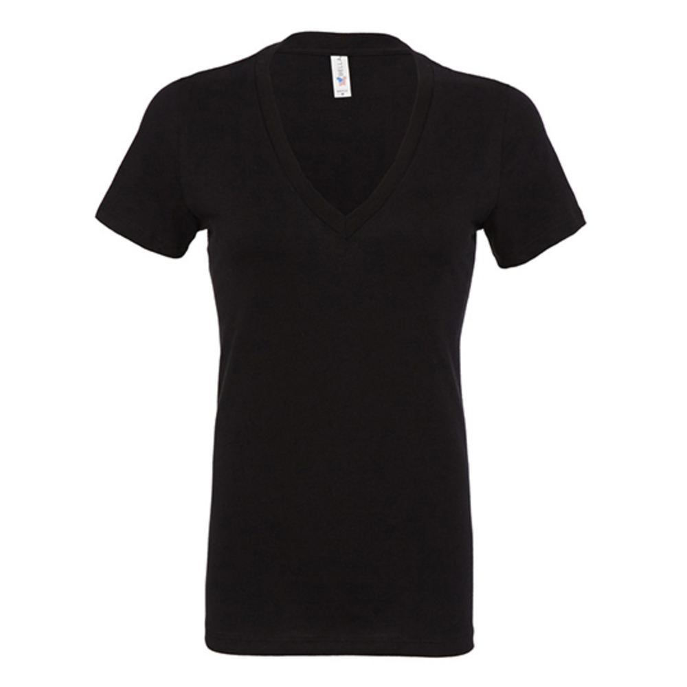 Women´s Jersey Deep V-Neck T-Shirt