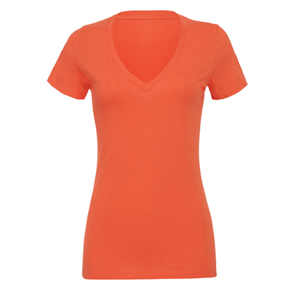 Women´s Jersey Deep V-Neck T-Shirt