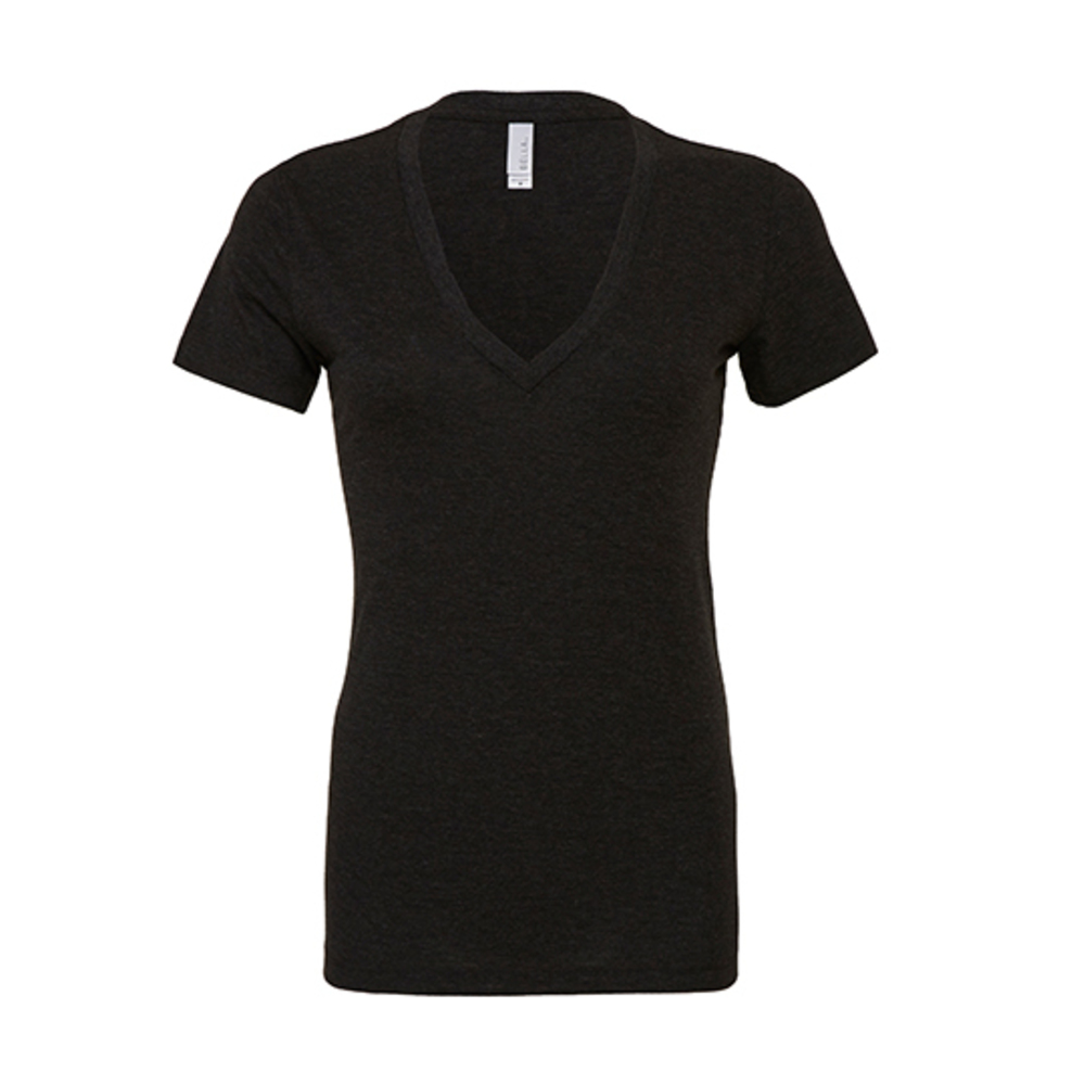 Women´s Triblend Deep V-Neck T-Shirt