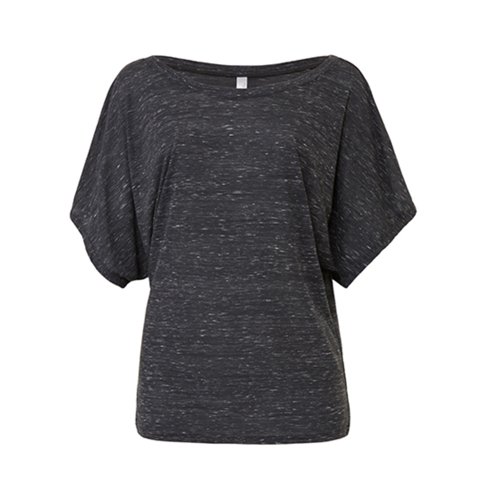 Flowy Draped Sleeve Dolman T-Shirt