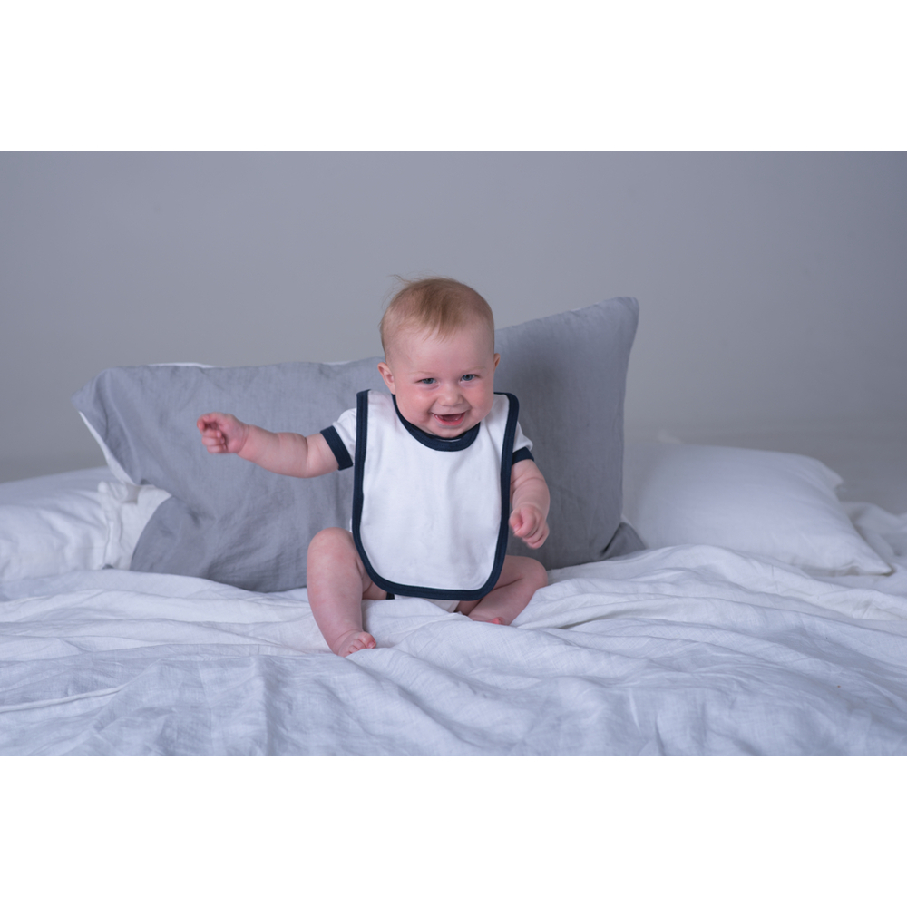 Baby Bib with Ties
