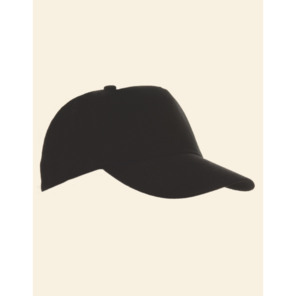 5-Panel Baumwollcap brushed