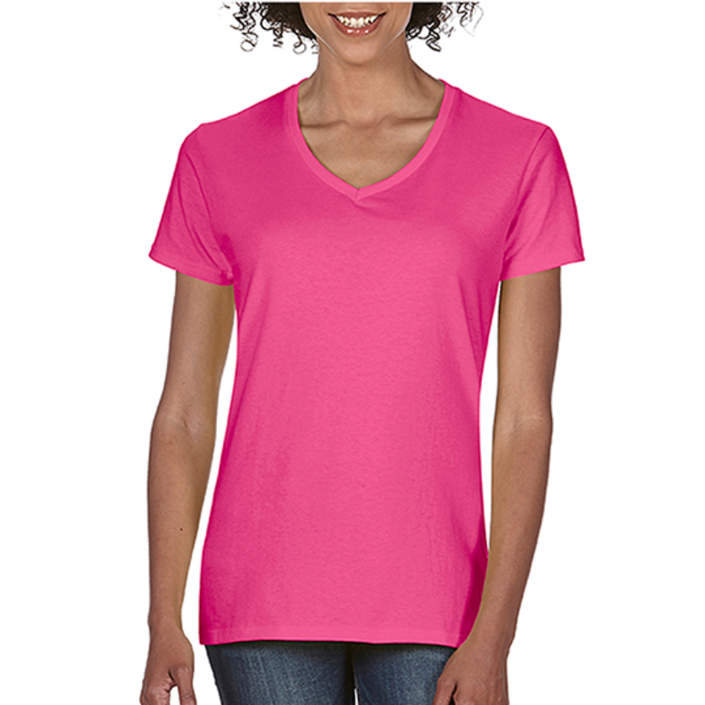 Ladies´ Midweight V-Neck Tee