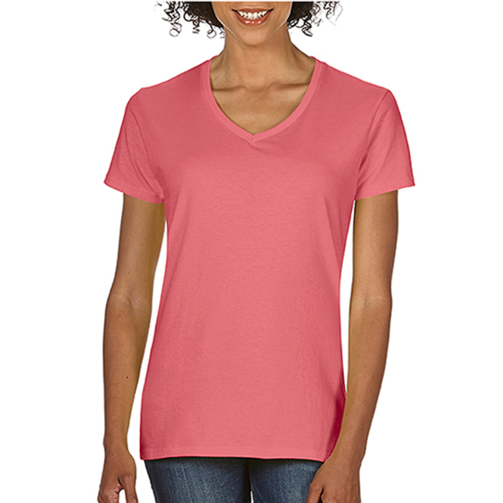 Ladies´ Midweight V-Neck Tee