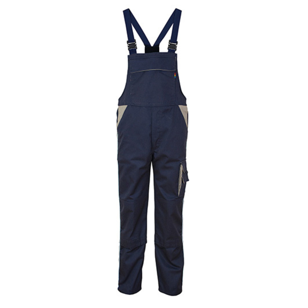 Contrast Bib Pants