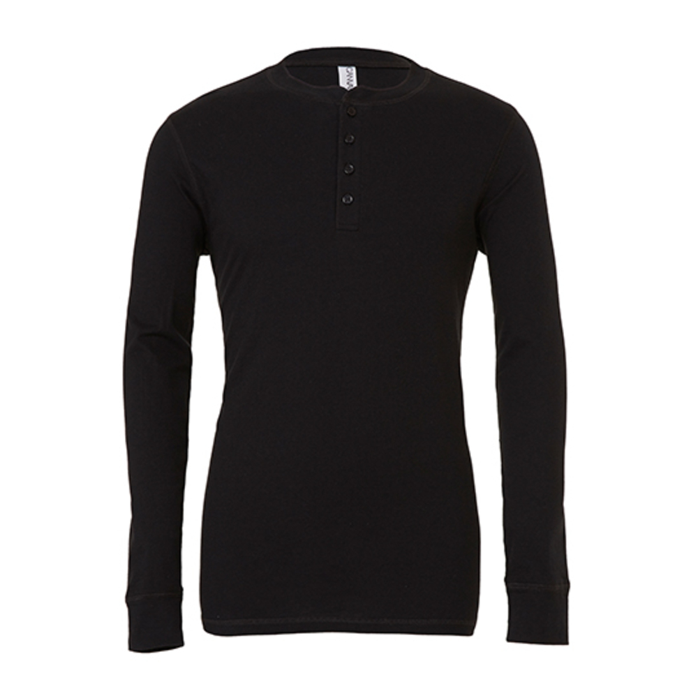 Jersey Long Sleeve Henley