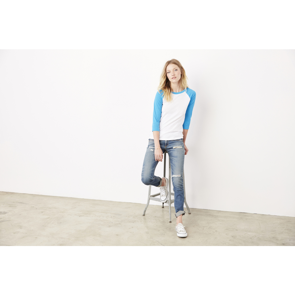Unisex 3 / 4 Sleeve Baseball T-Shirt