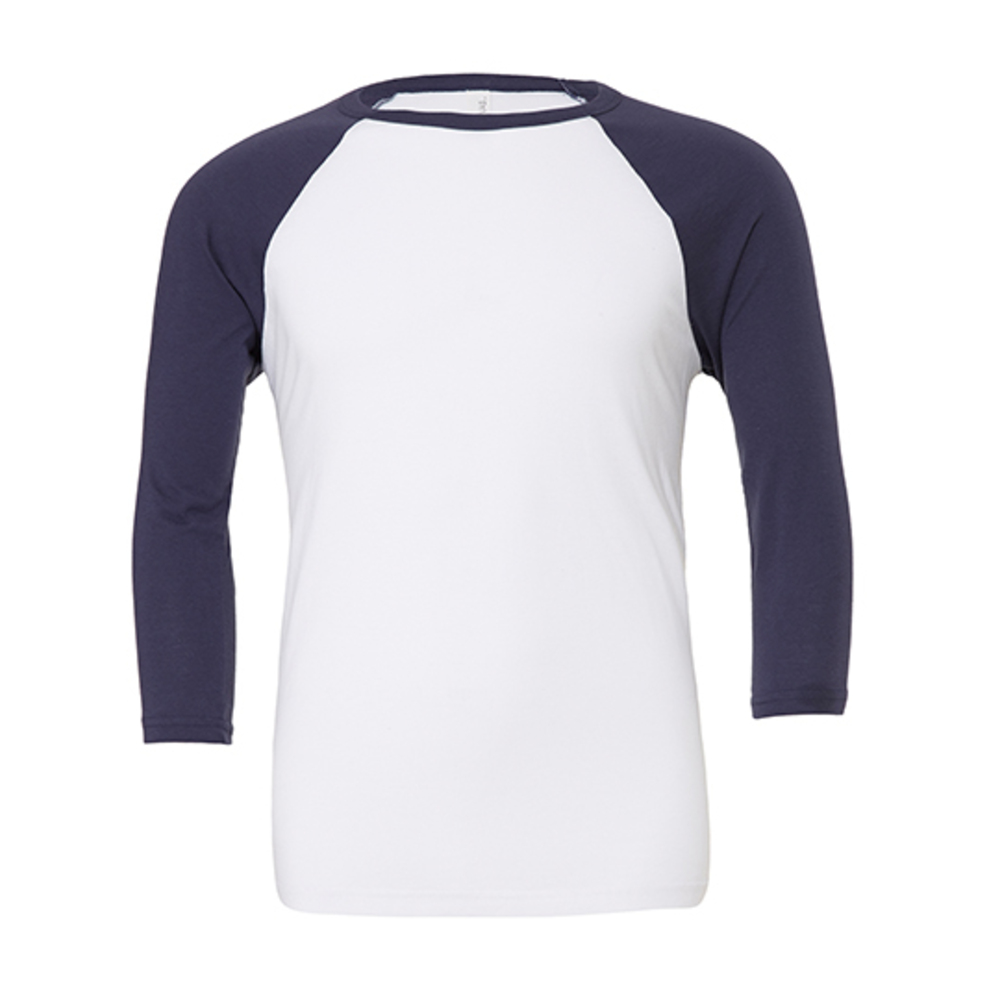 Unisex 3 / 4 Sleeve Baseball T-Shirt