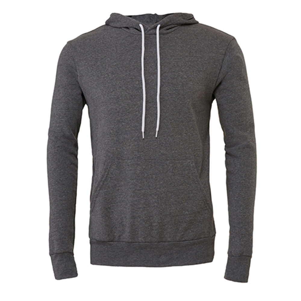 Unisex Pullover Poly-Cotton Fleece Hoodie