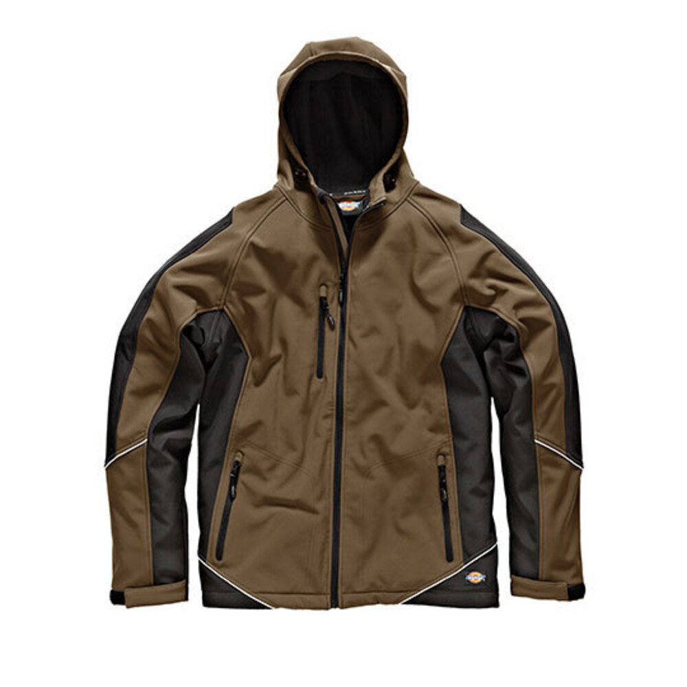 Zweifarbige Softshell-Jacke