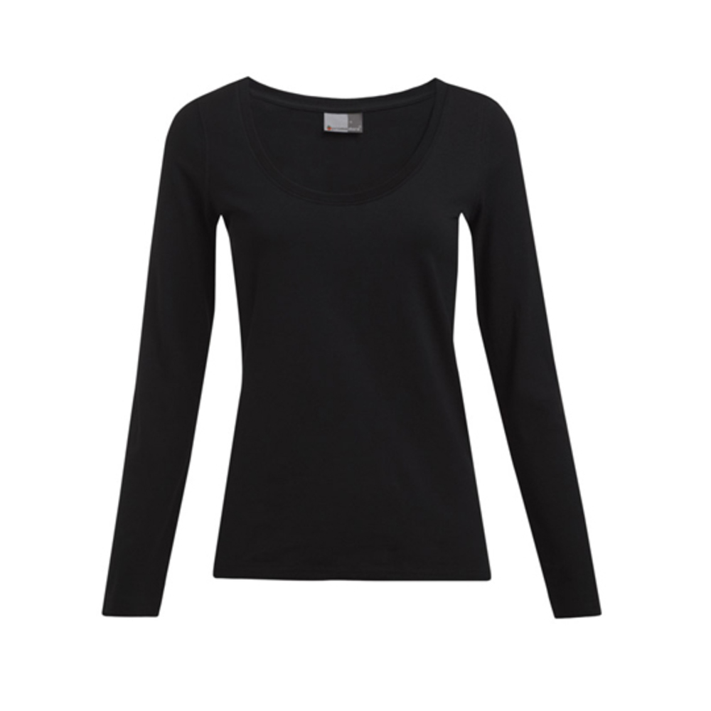 Mujeres Slim Fit-T manga larga mujer