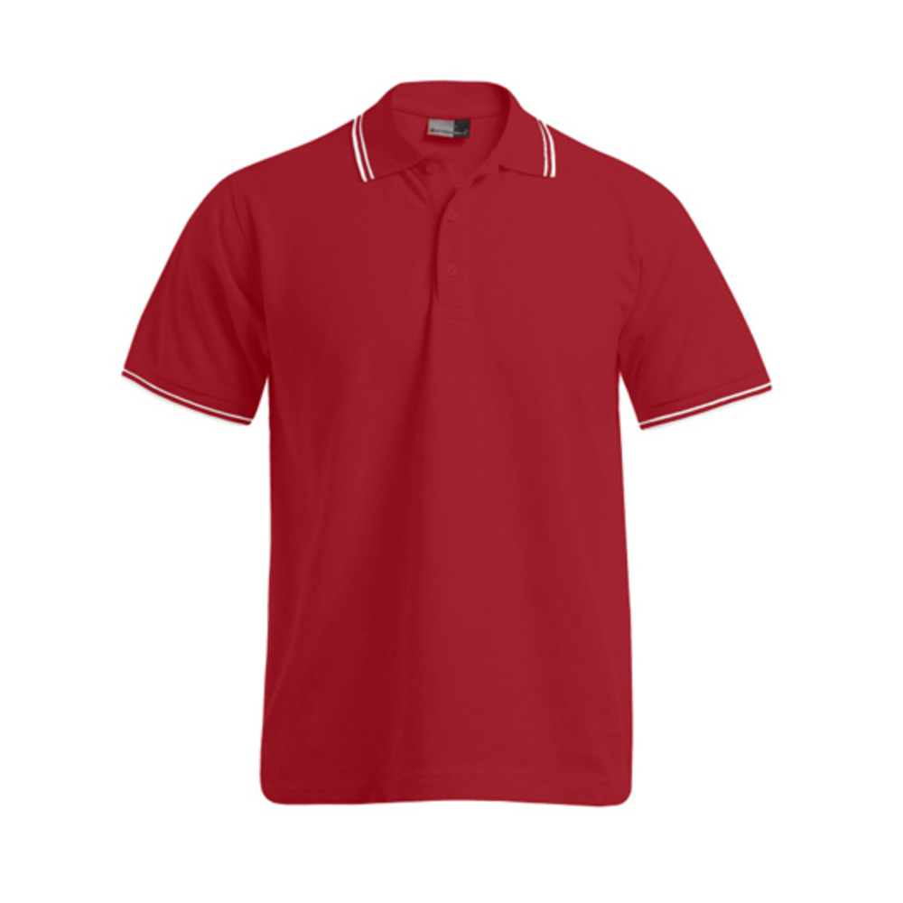Men´s Polo Contrast Stripes
