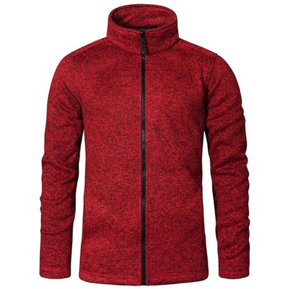 Mens Knit Fleece Jacket C+