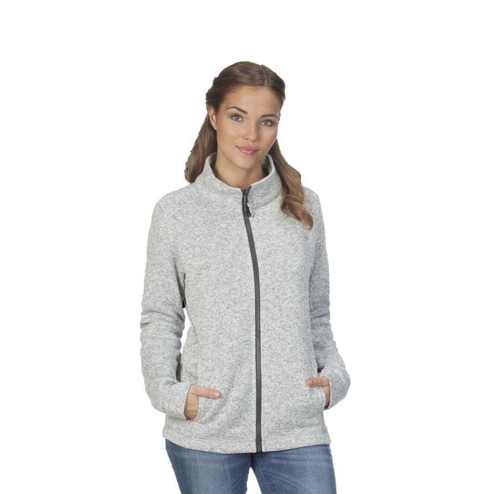 Womens Knit Fleece Jacket C+