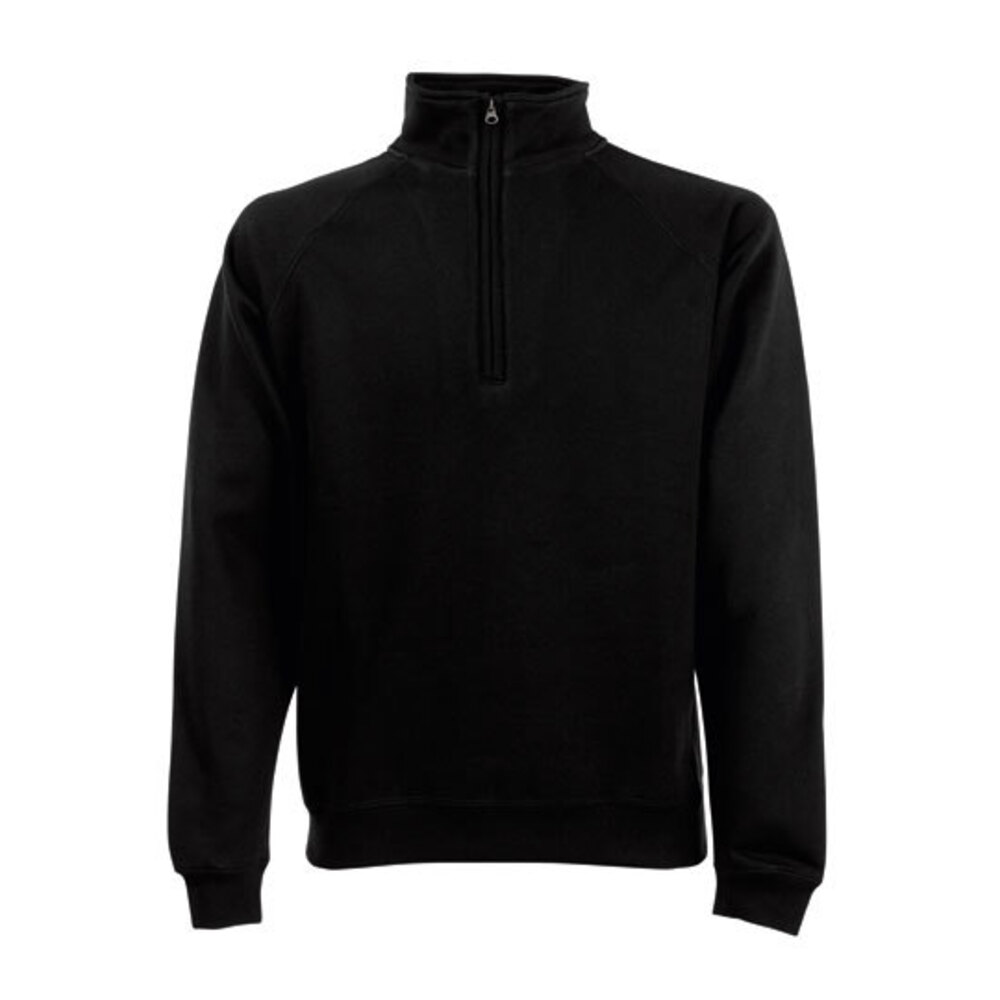 Premium Zip Neck Raglan Sweat