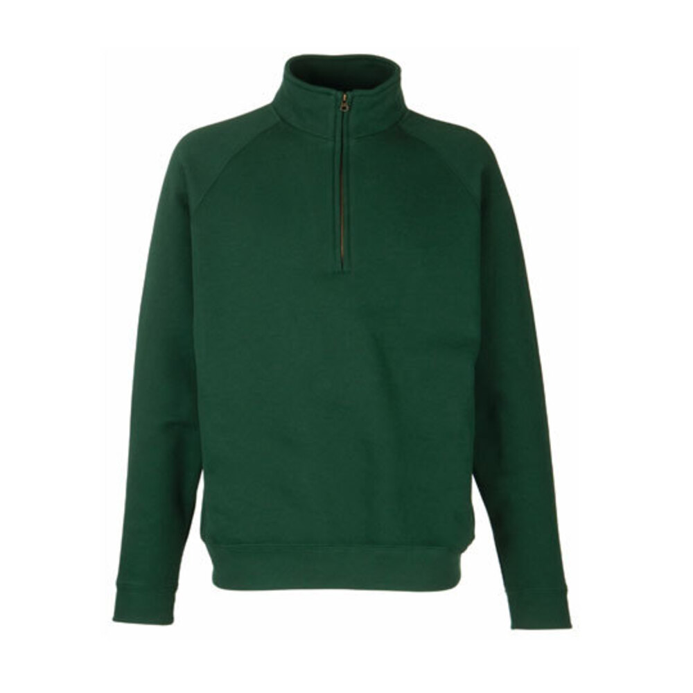 Premium Zip Neck Raglan Sweat