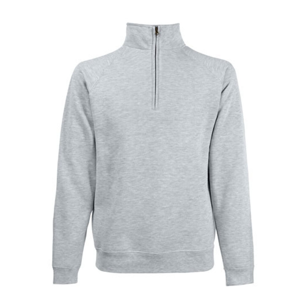 Premium Zip Neck Raglan Sweat