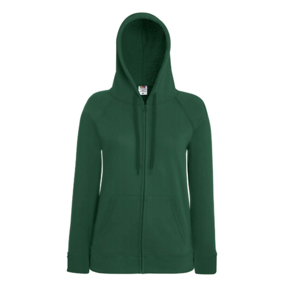 Lightweight Hooded Sweat Jacket Lady-Fit
