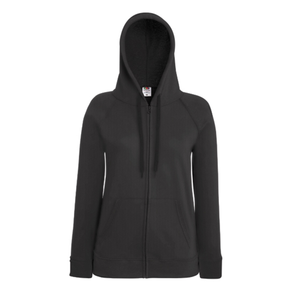 Lightweight Hooded Sweat Jacket Lady-Fit