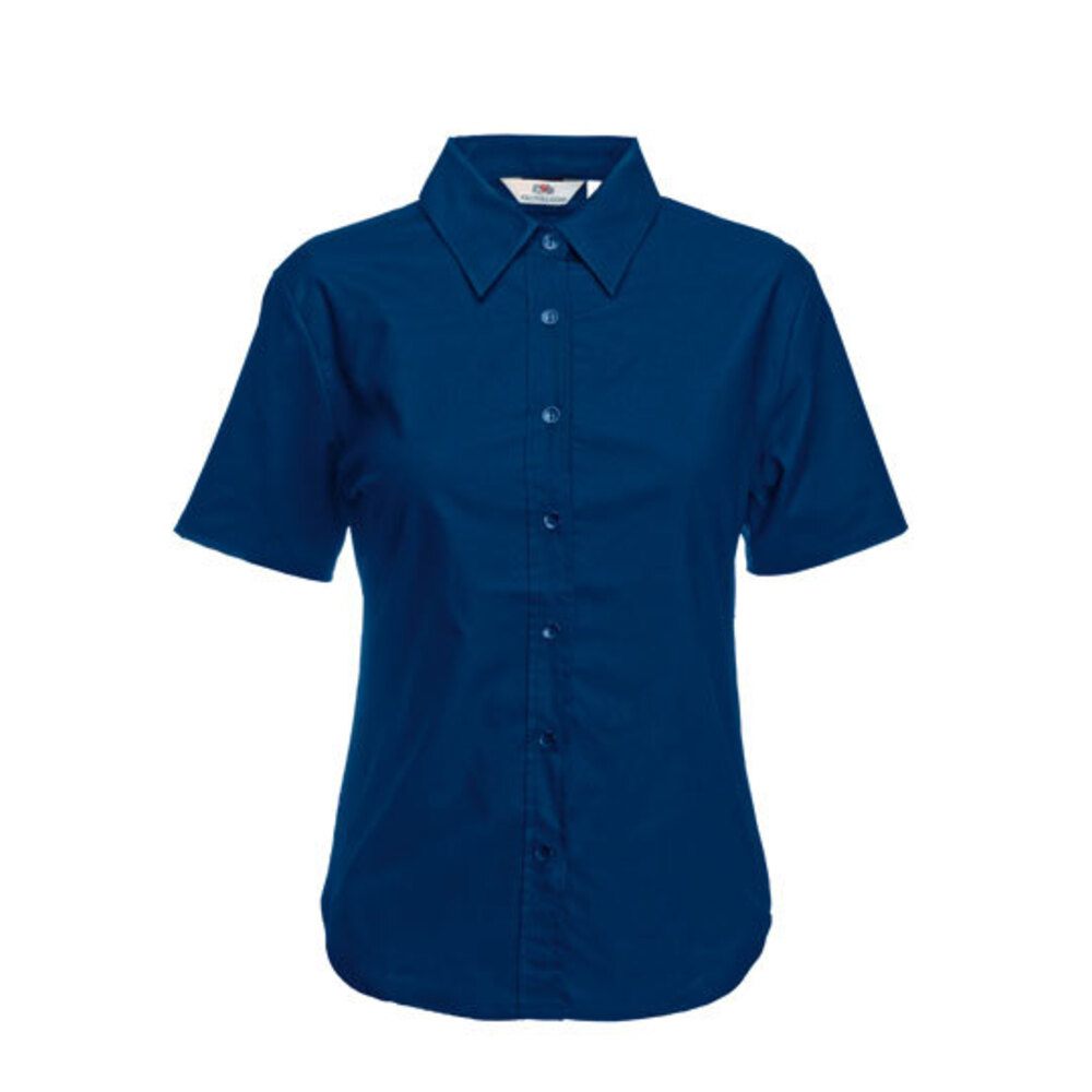 Short Sleeve Oxford Shirt Lady-Fit