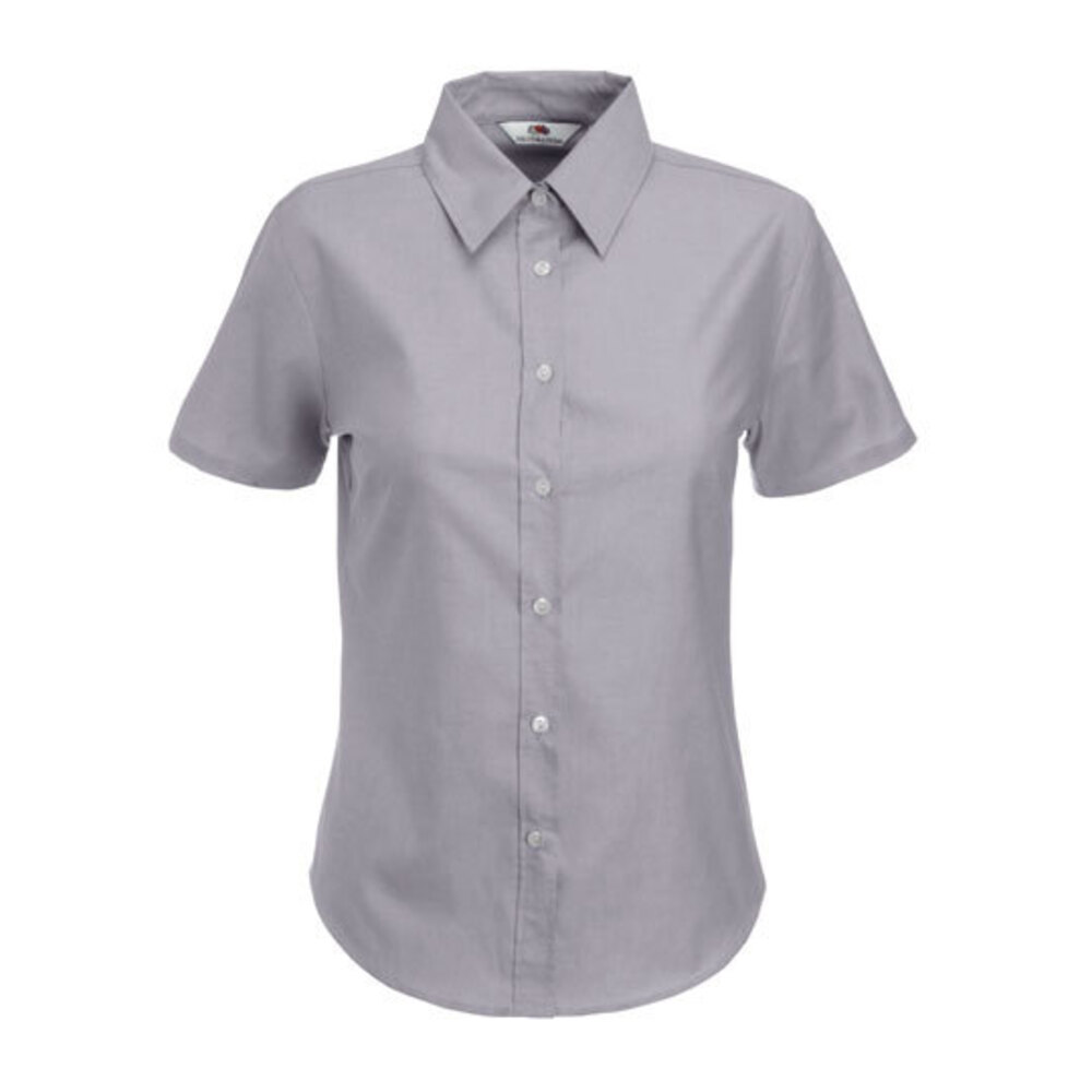 Short Sleeve Oxford Shirt Lady-Fit