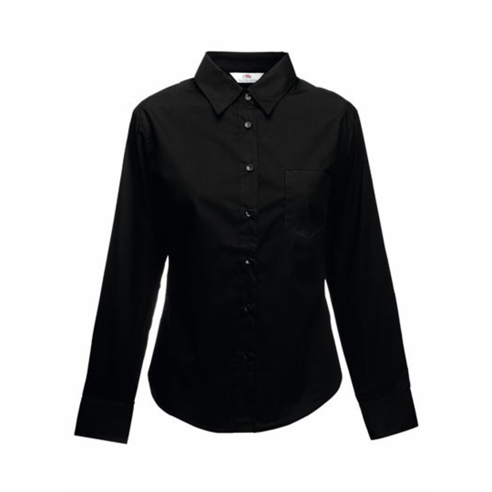 Long Sleeve Poplin Shirt Lady-Fit
