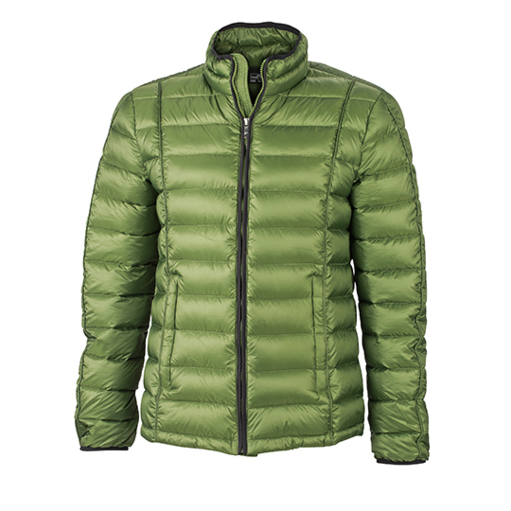 Mens Quilted Down Jacket