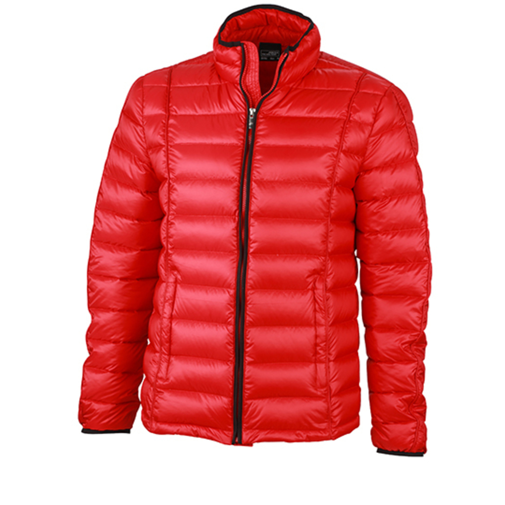 Mens Quilted Down Jacket