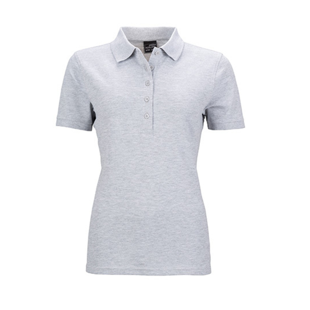 Ladies` Elastic Polo Piqué