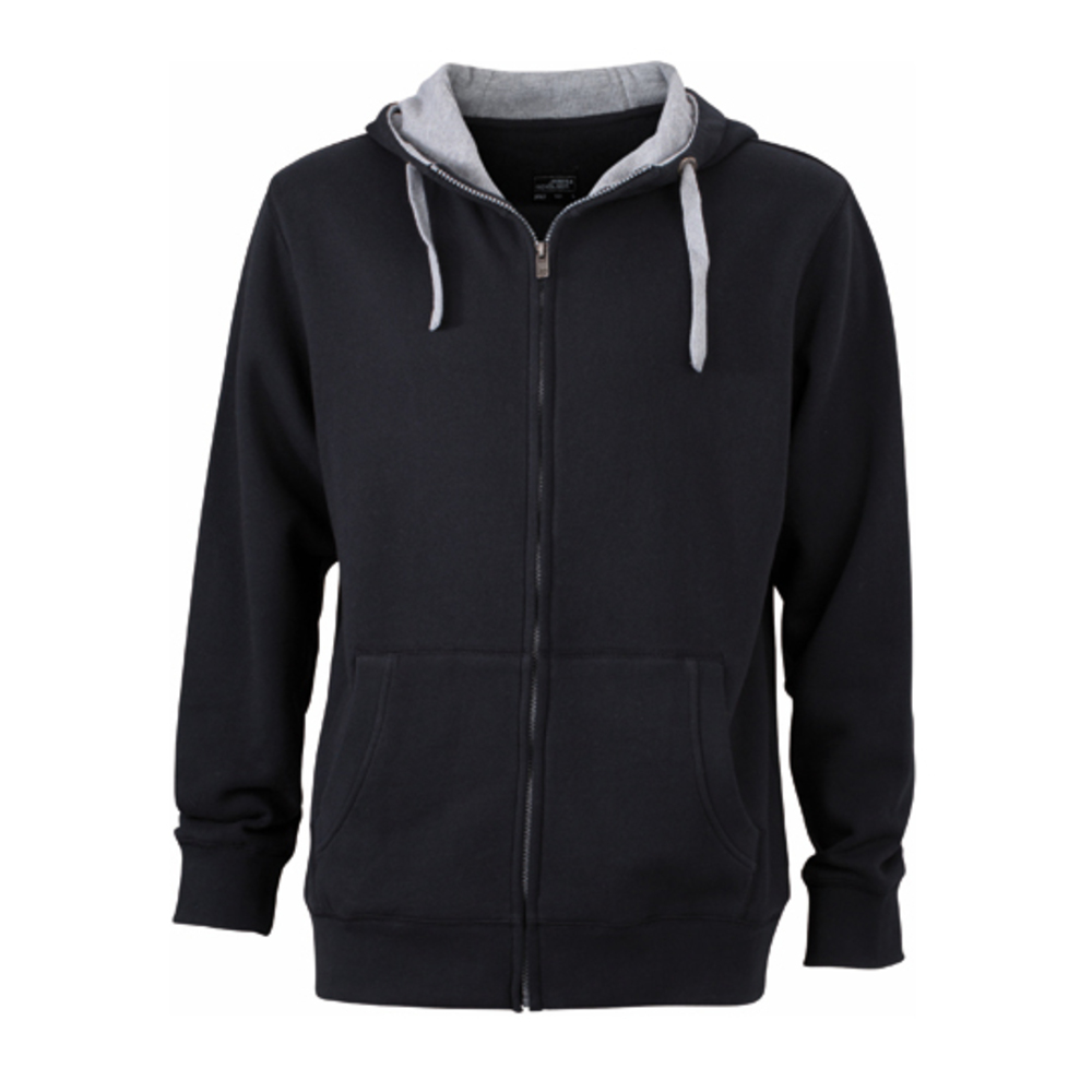 Sweat à capuche zippé style de vie pour homme