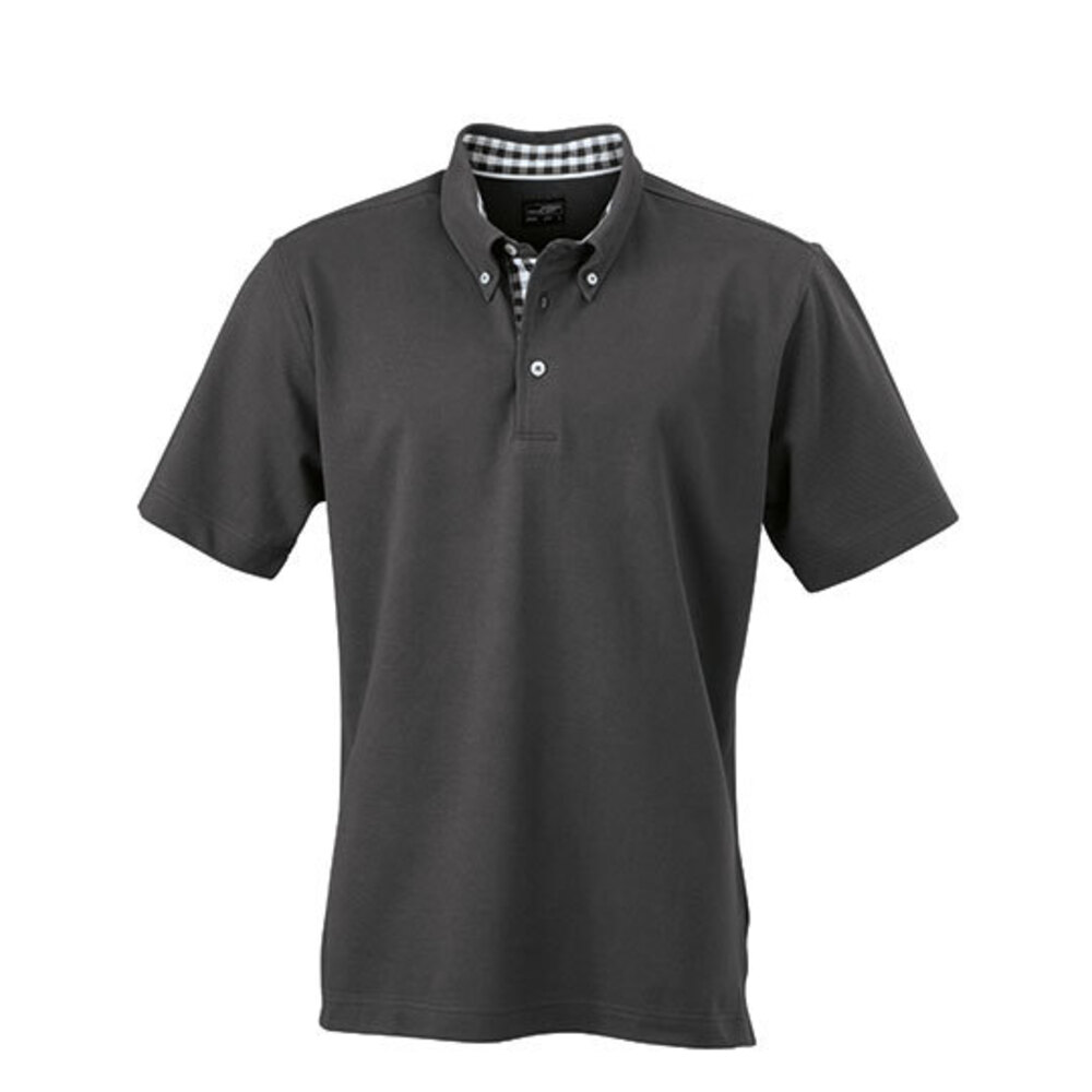 Men's plain polo