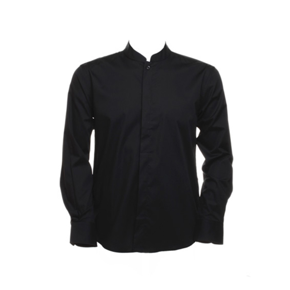 Men´s Bar Shirt Mandarin-Collar Longsleeve