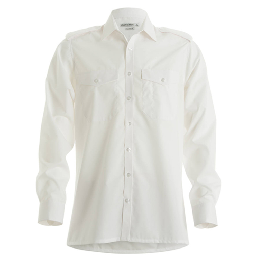 Camiseta de pilotos beige de manga larga