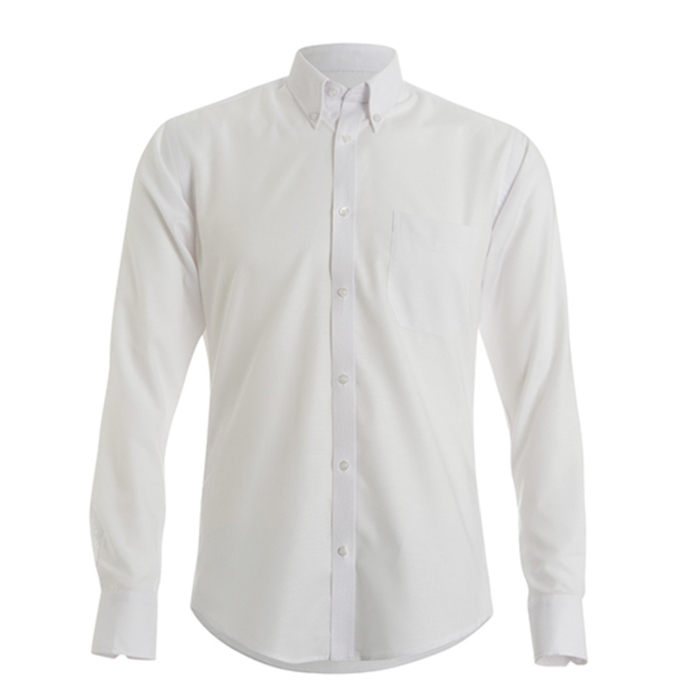 Slim Fit Workwear Oxford Shirt Long Sleeve