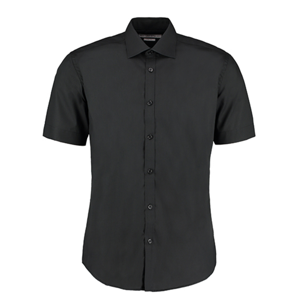 Slim Fit Business Shirt Short Sleeved