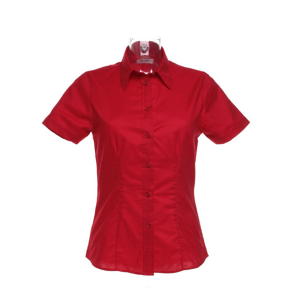 Womens Workwear Oxford Shirt Short Sleeve